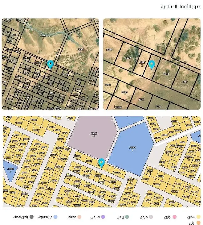 ارض سكنية على شارعين